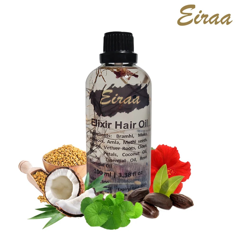 Elixir Ayurvedic Hair Oil Eirra Bath Works All Natural & Handmade