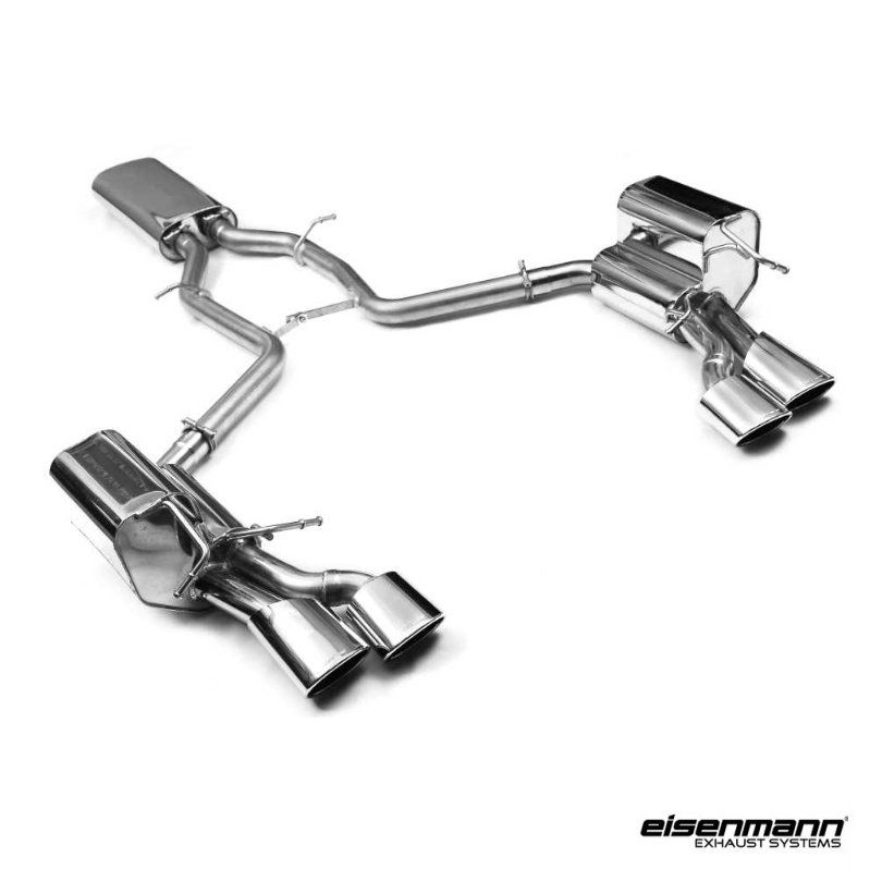 Eisenmann MercedesBenz W204/C204 C63 AMG Performance Exhaust 4 x 120