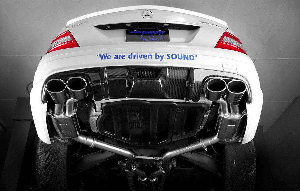 Eisenmann MercedesBenz W204/C204 C63 AMG Performance Exhaust 4 x 120