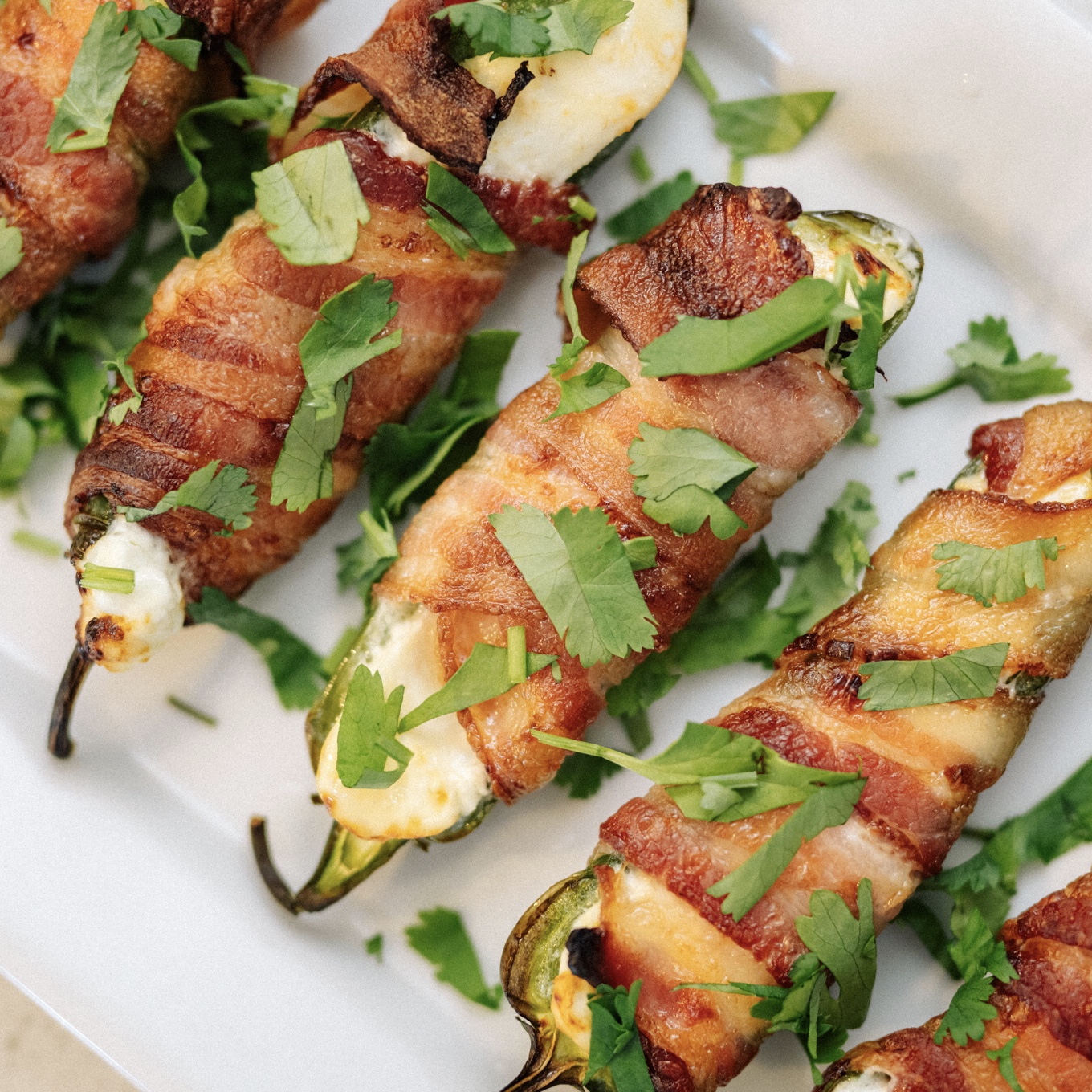 D is for Dad's Bacon Jalapeño Poppers {in the air fryer!} e is for eat