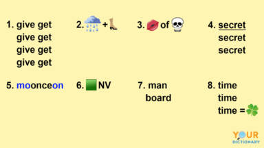 🥇Ejemplos de Rebuses 【 2025 】| Ejemplode