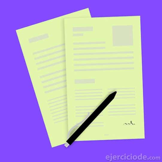 Ejemplo de carta estilo semibloque