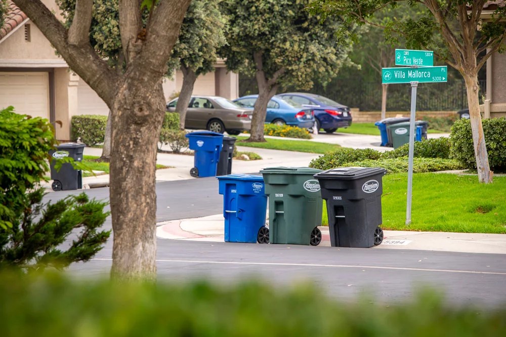 Harrison’s Thursday and Friday customers will have trash collection