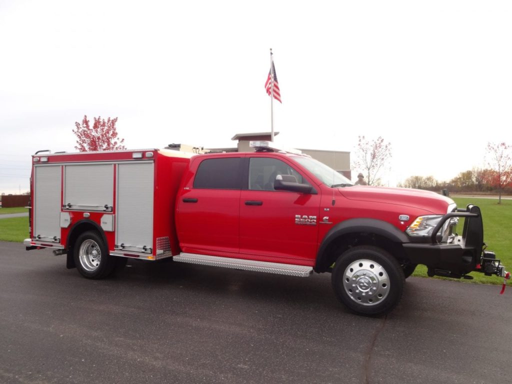 Mini Pumpers, go where the big fire trucks can't.