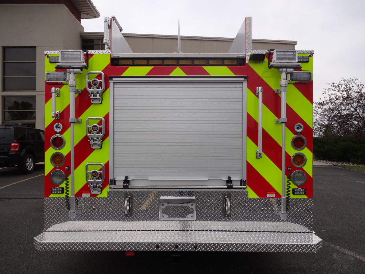 500 GPM Brush Truck/Utility Unit for Painted Post Fire Department E.J. Metals
