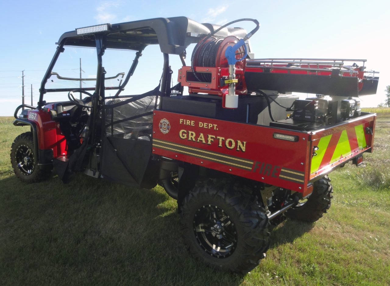 6 GPM Ultra High Pressure Fire Rescue UTV for Grafton Fire Department