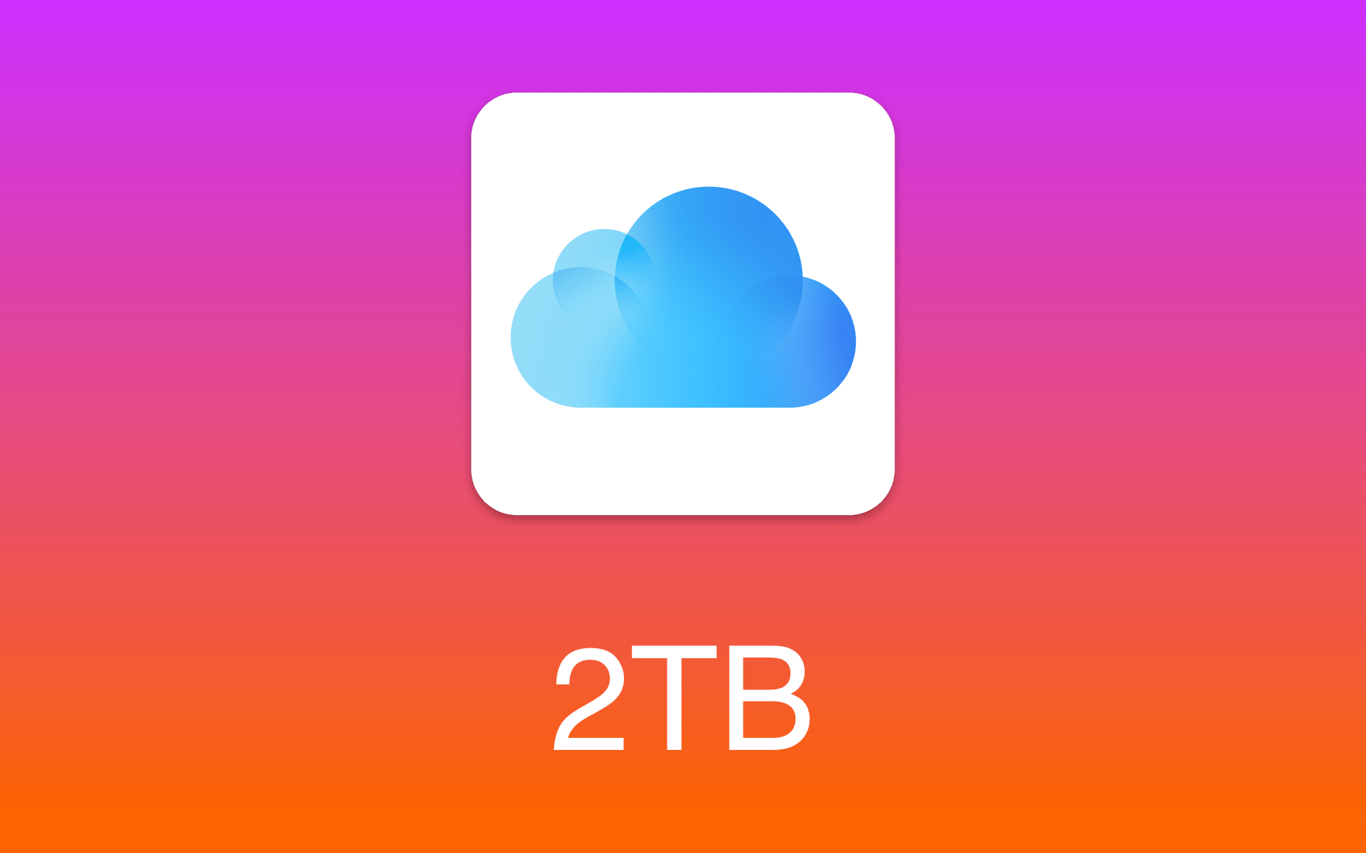 A New 2TB iCloud Storage Tier Is Introduced By Apple Ejournalz