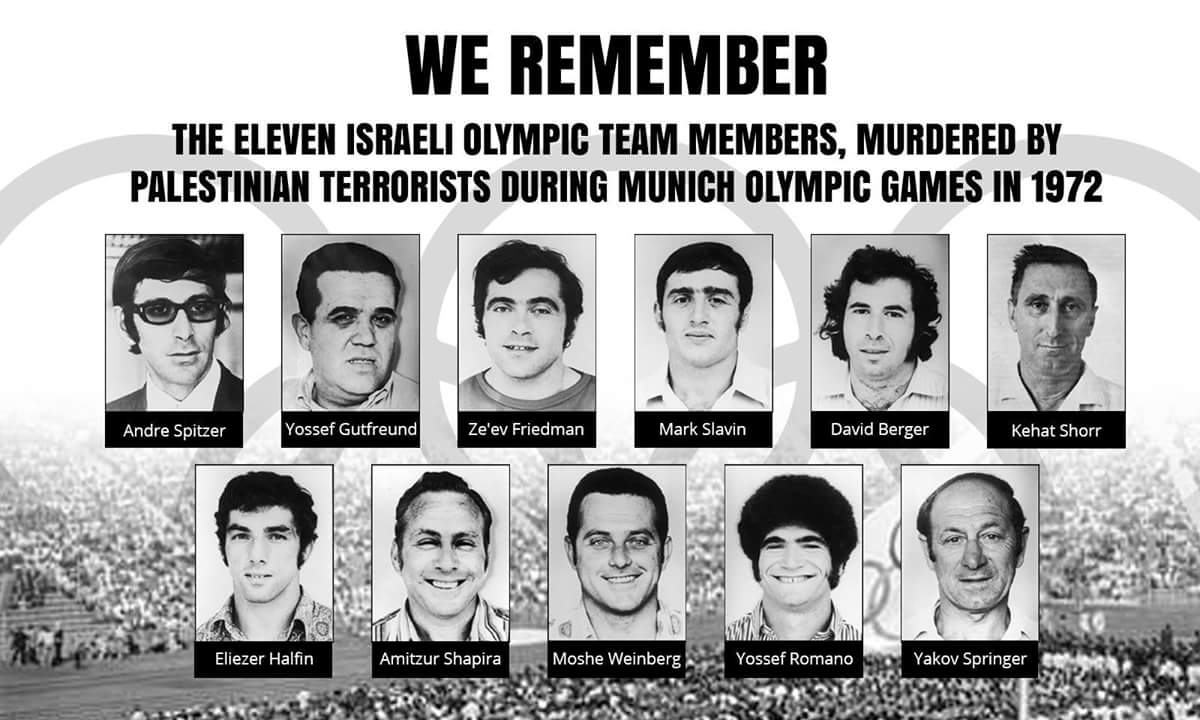 Israelis murdered at 1972 Munich Olympics honored in moment of silence