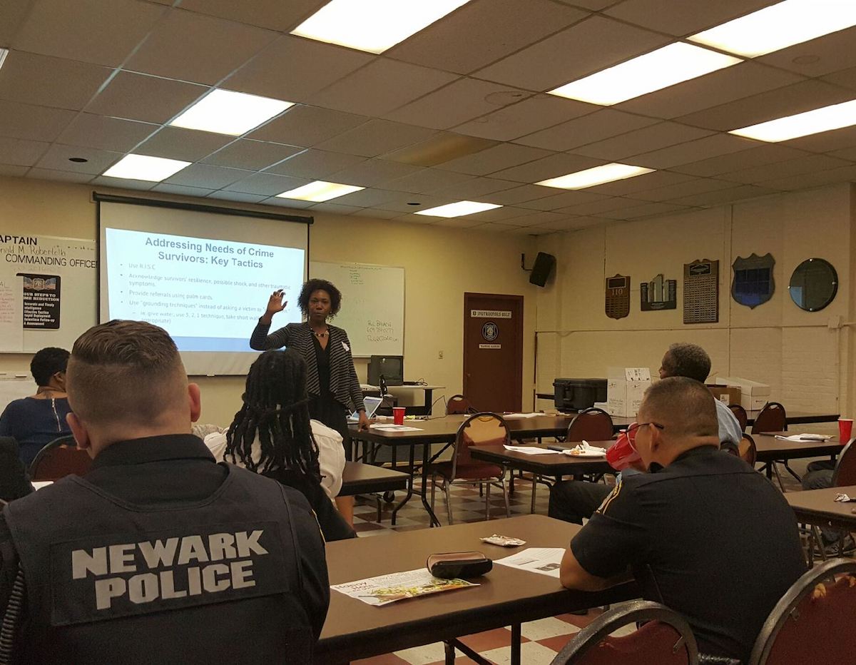 Newark community and police come together to explore traumainformed