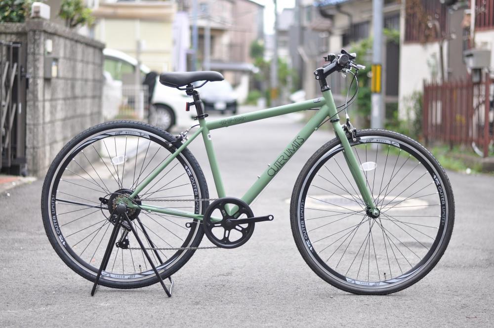 【一般スポーツ自転車】アウターリミッツ6S マットカーキ Stech(サカモトテクノ) サイクルショップカンザキ菅原本店 /大阪の