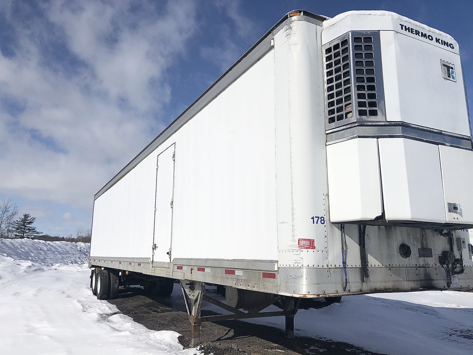 Great Dane 2001 48ft Insulated Box Trailer Used Thermo King