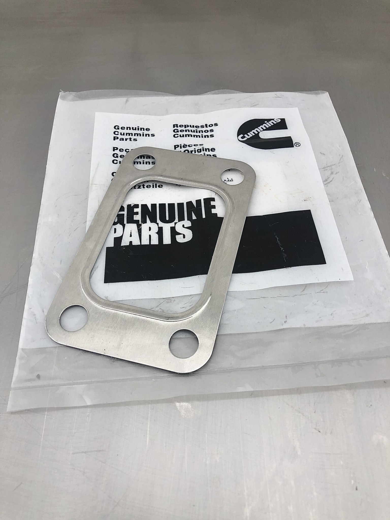 Cummins Turbo Exhaust Gasket One Piece New 3919369 EKG DIESEL