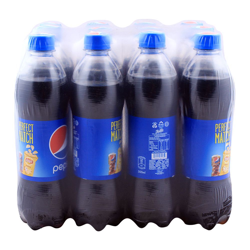 Pepsi Pet Bottle 500ml,Pieces 12 Pieces EKhareedari