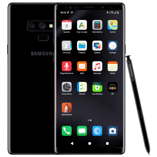 Samsung Note 9 eOS Android 13 Ekimia