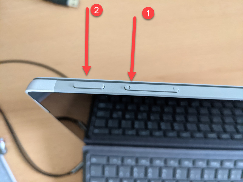 Bios / UEFI beim Microsoft Surface Pro aufrufen eKiwiBlog.de