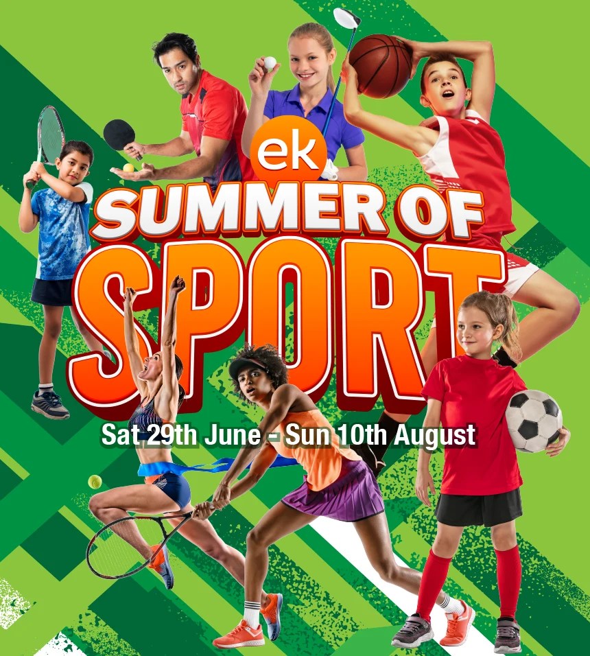 EK SUMMER OF SPORT... HOLIDAY FUN AT EK, EAST KILBRIDE EK, East