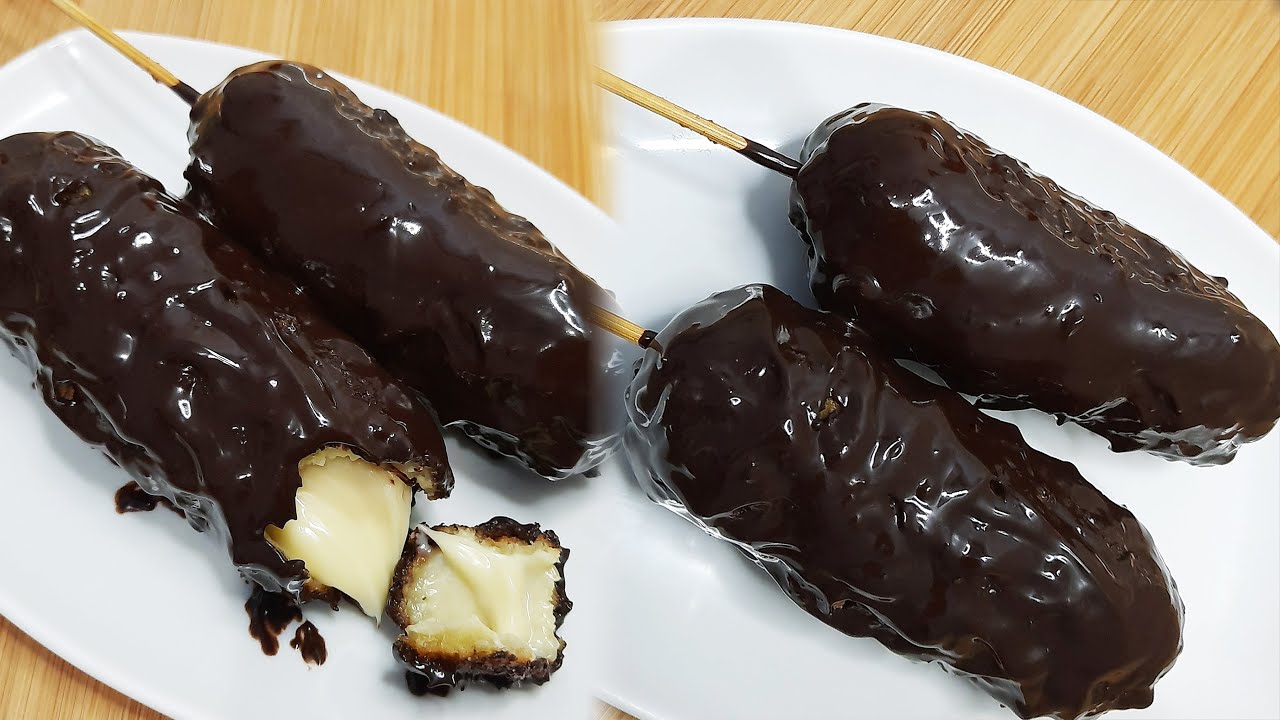 Cara Membuat Corndog Mozarella Coklat Yang Lumer