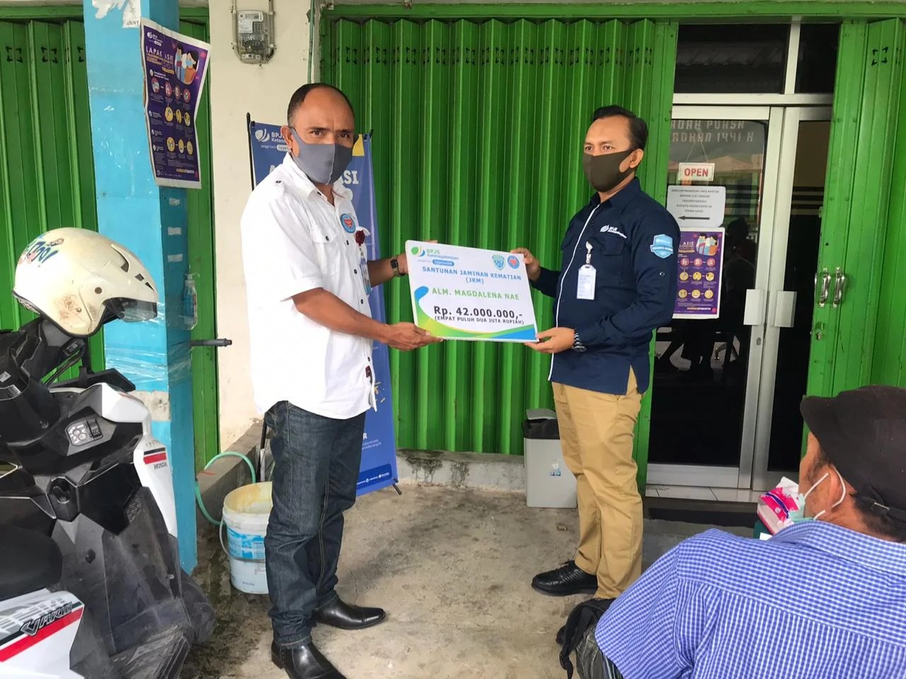 BPJS Ketenagakerjaan Ende Gandeng Yayasan Pelita Terang Hidup NTT untuk