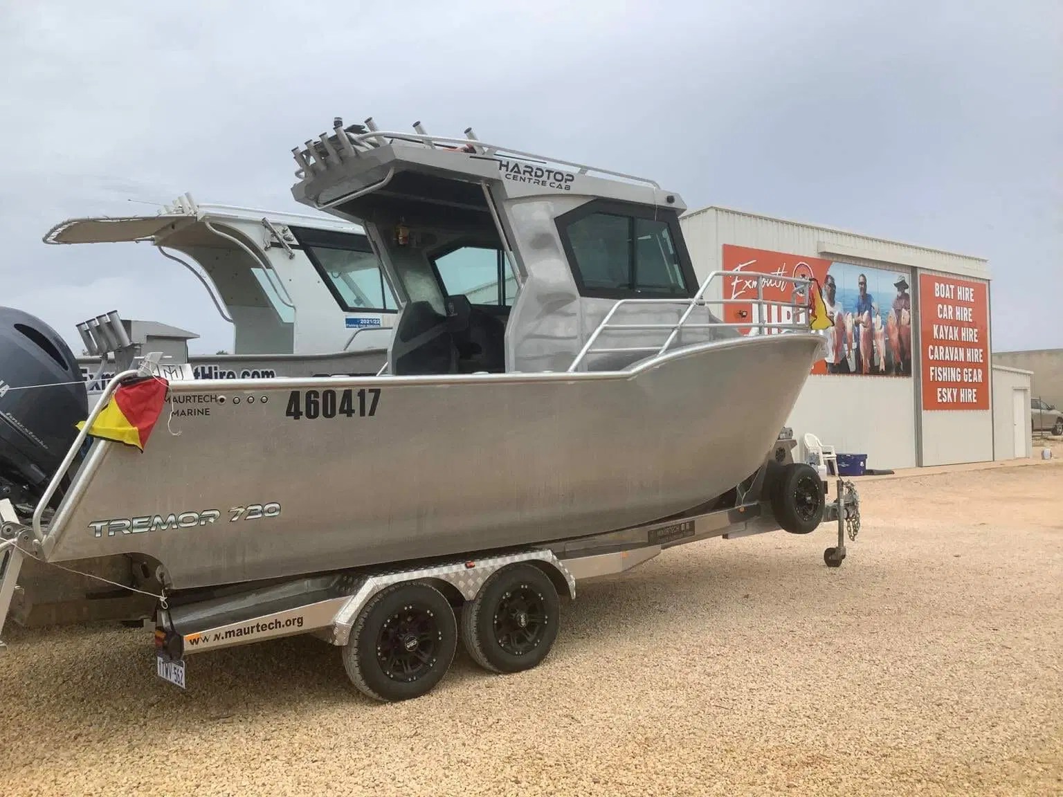 The Edwin (7.3m) Exmouth Boat Hire