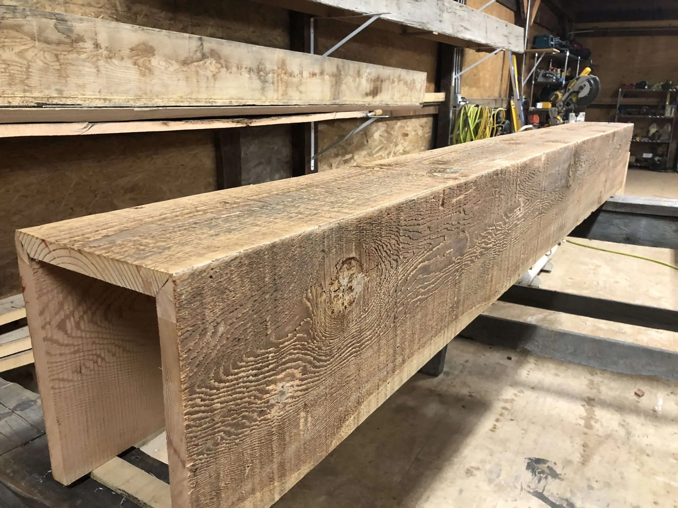 Douglas Fir Rough Sawn Beams (BM105)