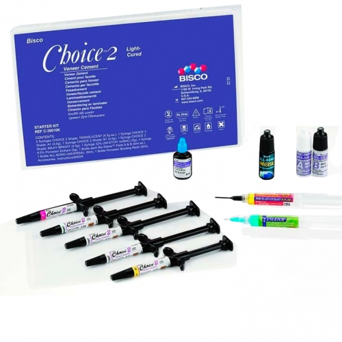 Choice 2 Veneer Cement (адгезив AllBond Universal)НАБОР С39010К