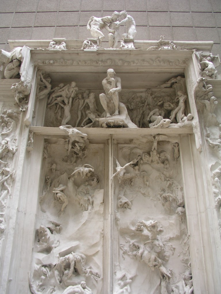 AUGUSTE RODIN. The Gates of Hell, 18801917, high... art magnifique