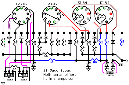 Tube Amp Schematics, Tube Amp Information, Tube Amp Projects