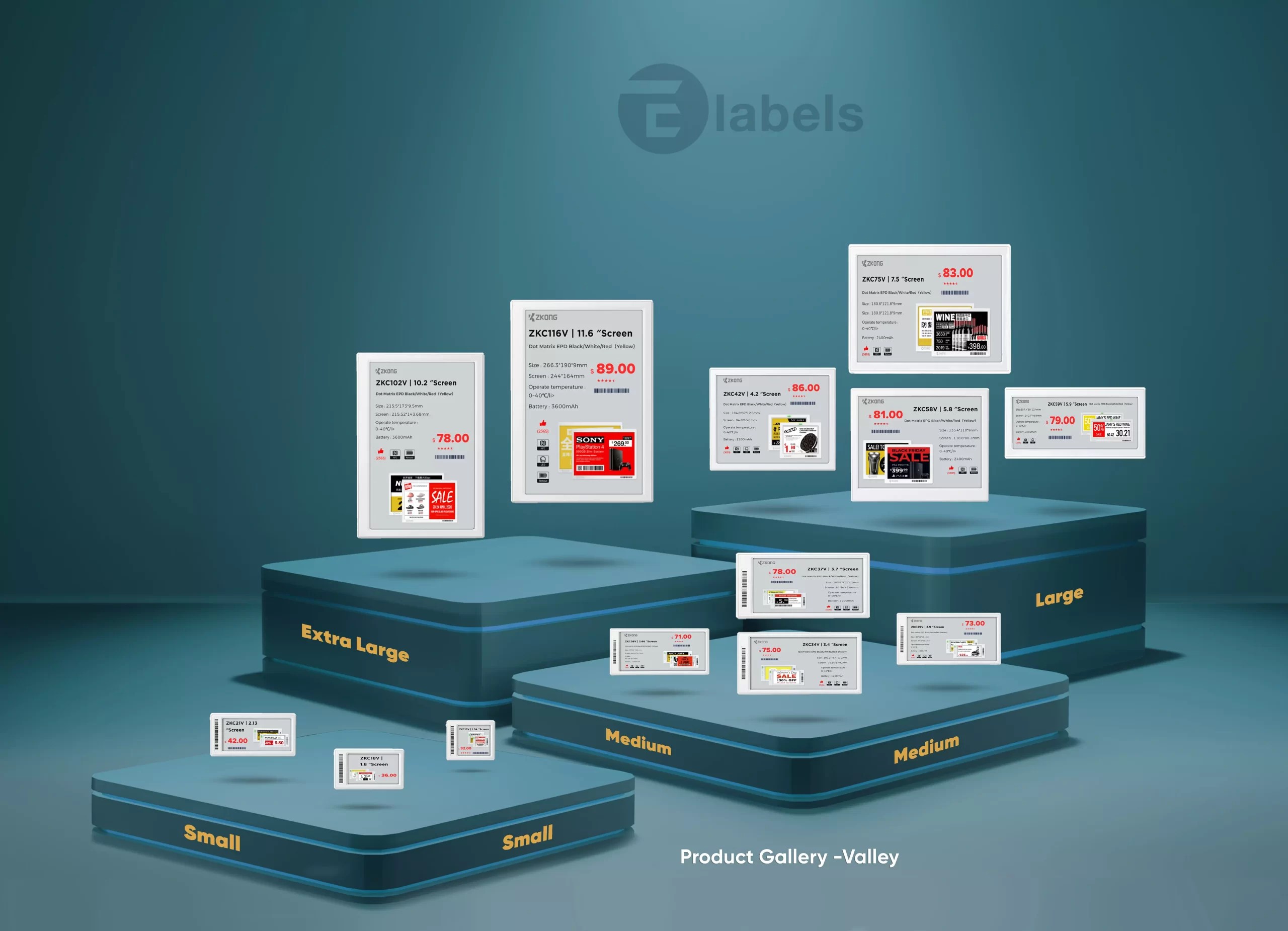Electronic Shelf Labels Australia Buy ESL Australia Digital Shelf Tags