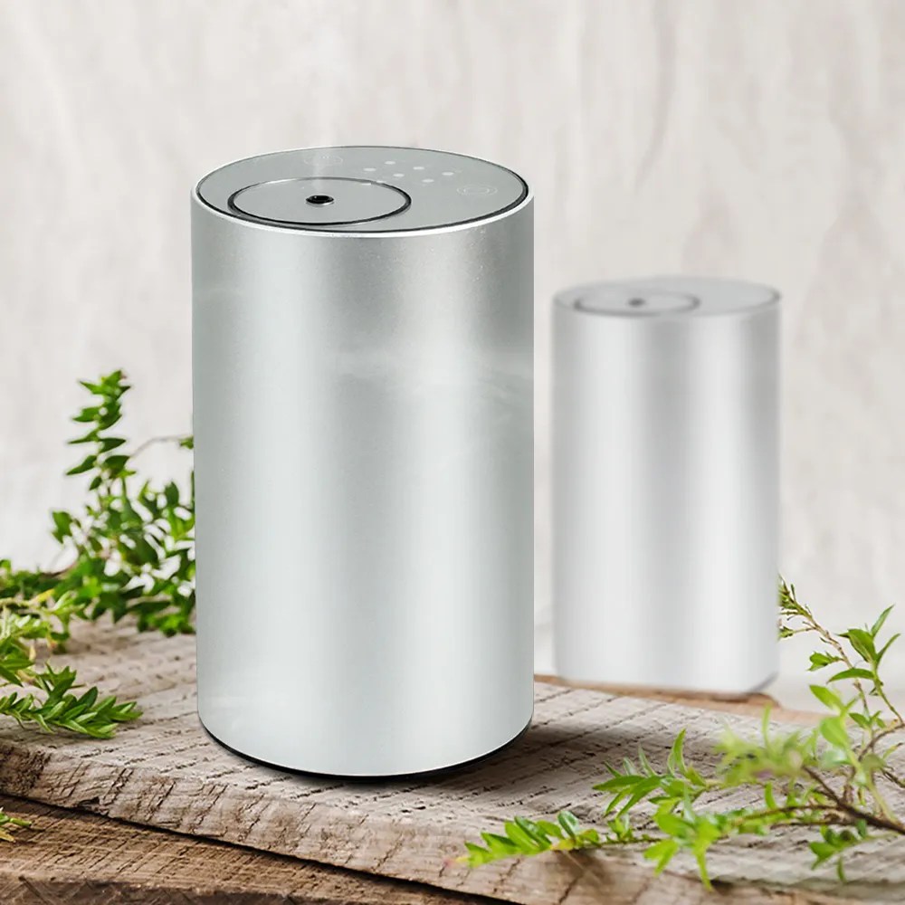 SZ605 Top Selling Metal Battery Operated Aroma Humidifier Car USB