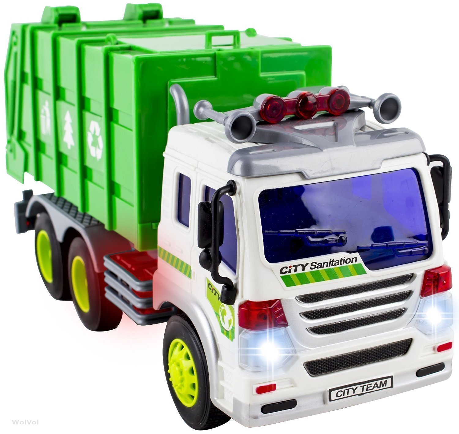 Premium Garbage Truck Toy for Boys by CifToysCool Trash Truck Game for Toddlers, 3+Big