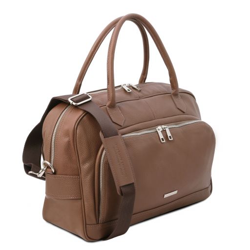 TL Voyager Travel soft leather duffle bag TL142148