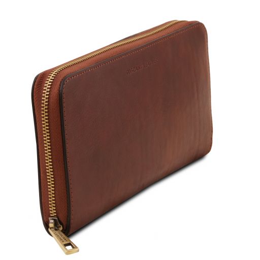 Tuscany Leather Exclusive leather travel document case TL141663