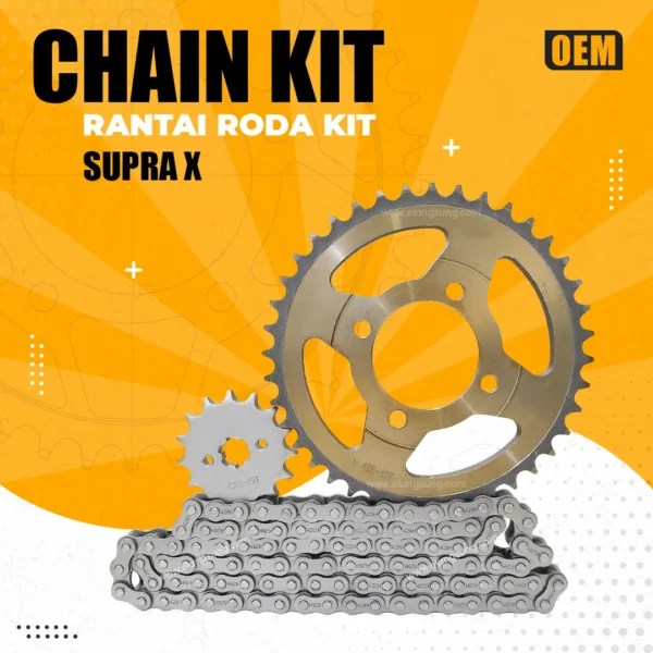 Chain Kit Supra X eLangsung