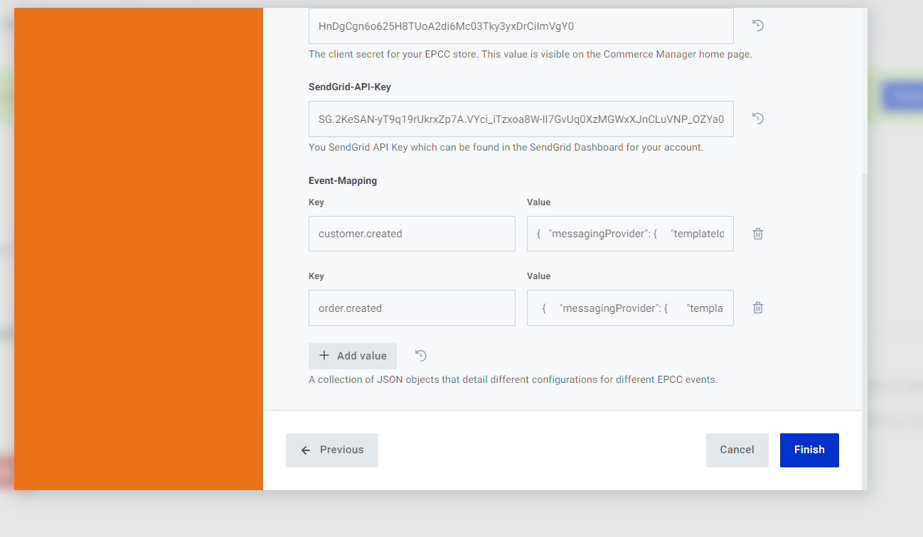 Integrating with SendGrid Elastic Path Composable Commerce Docs