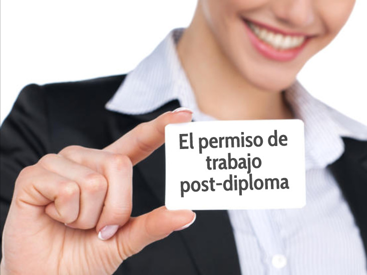 ¿Cómo y cuándo se solicita el permiso de trabajo postdiploma? El