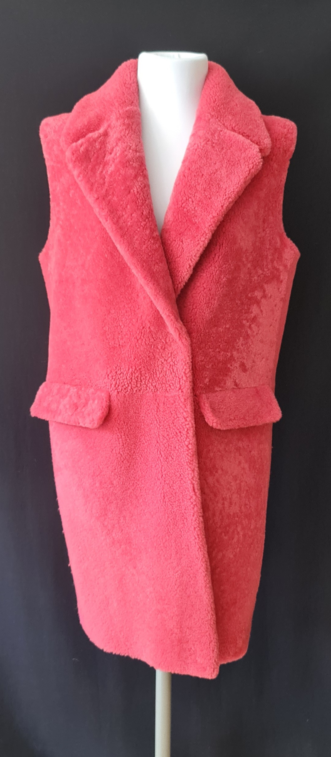 Shearling vest coat (Reversible) Elboque