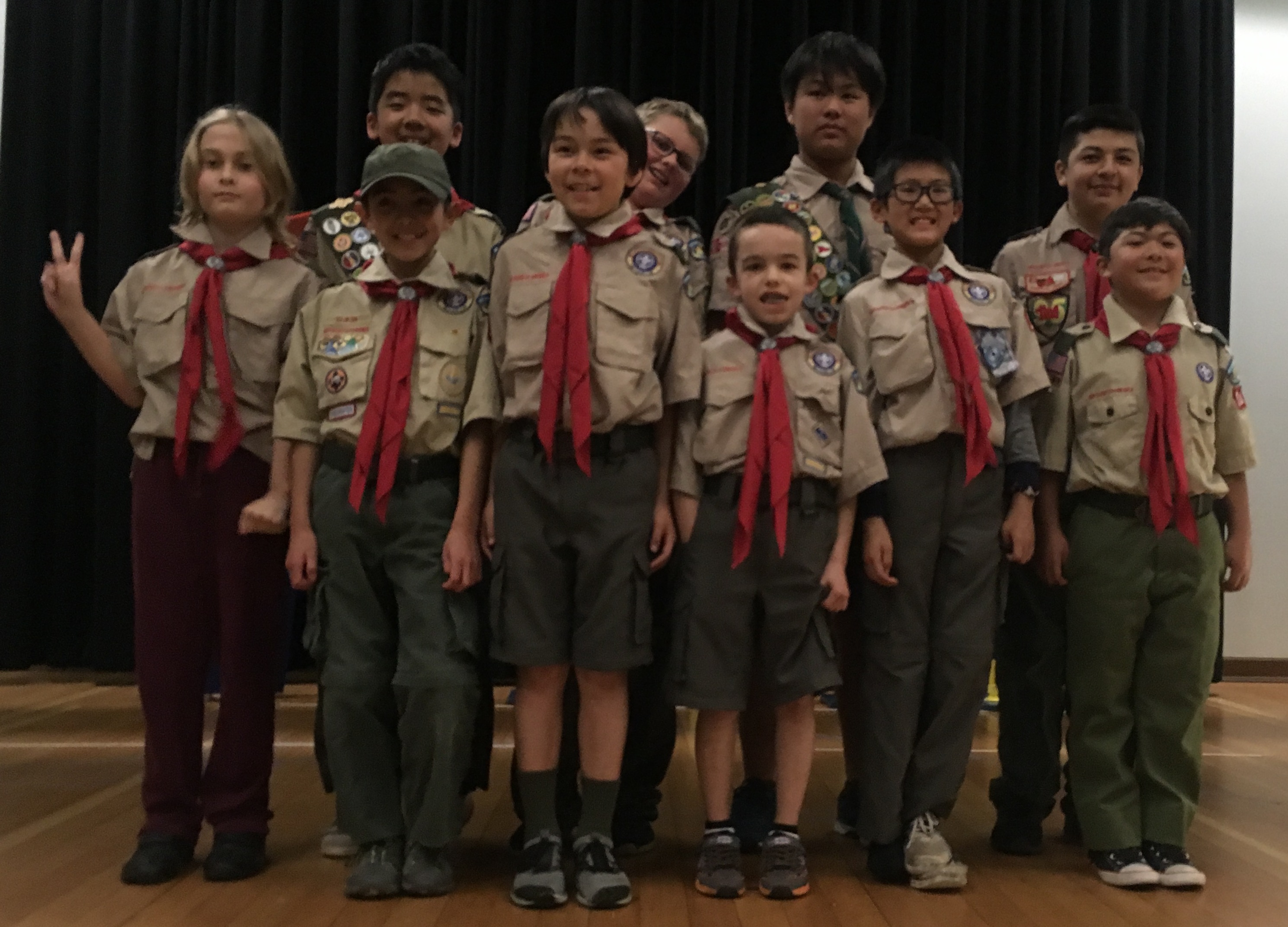 AOL Bridging March 28, 2019 El Cerrito Cub Scout Pack 104