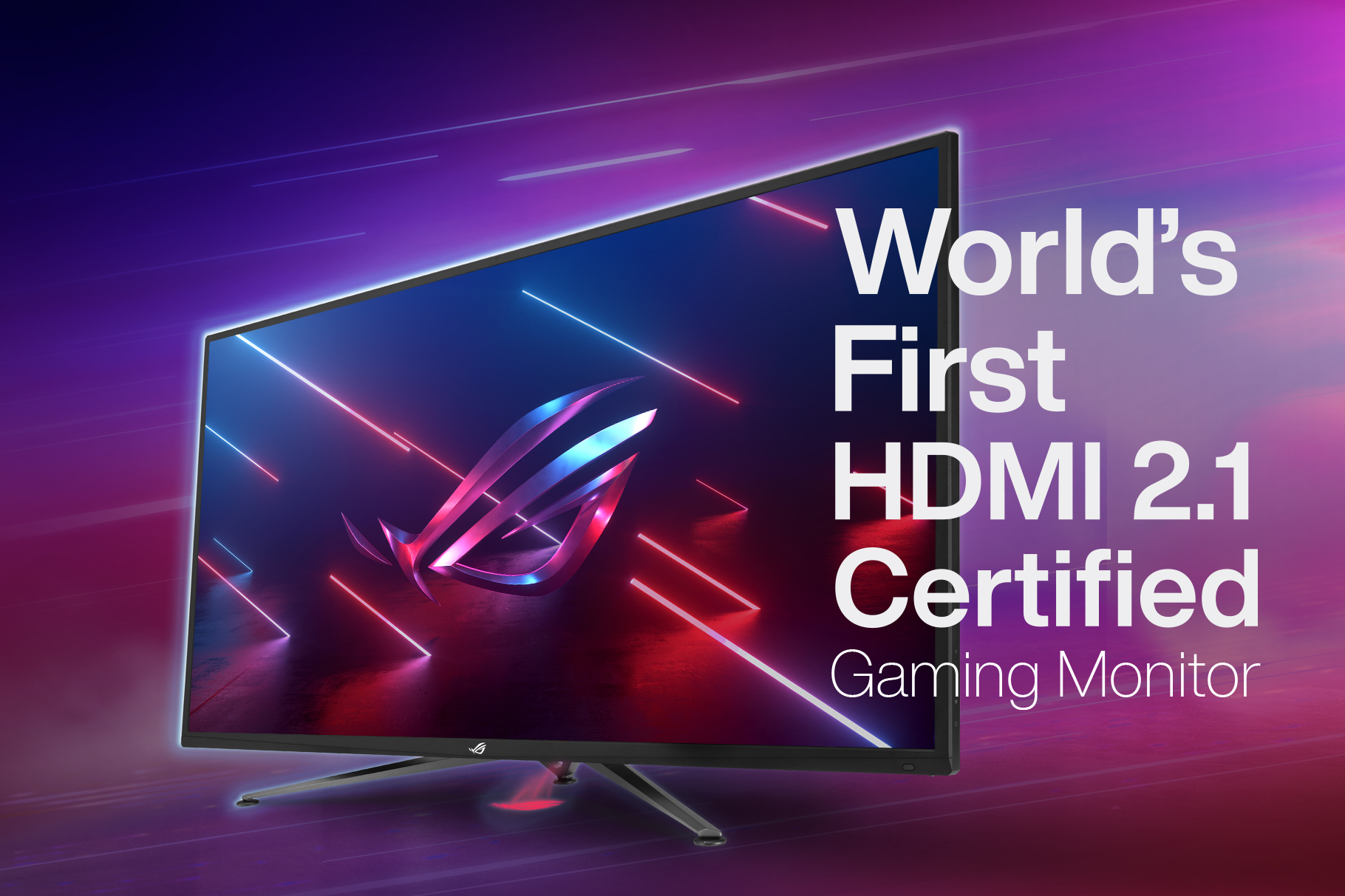 Asus anuncia que tiene el primer monitor gaming con puerto HDMI 2.1