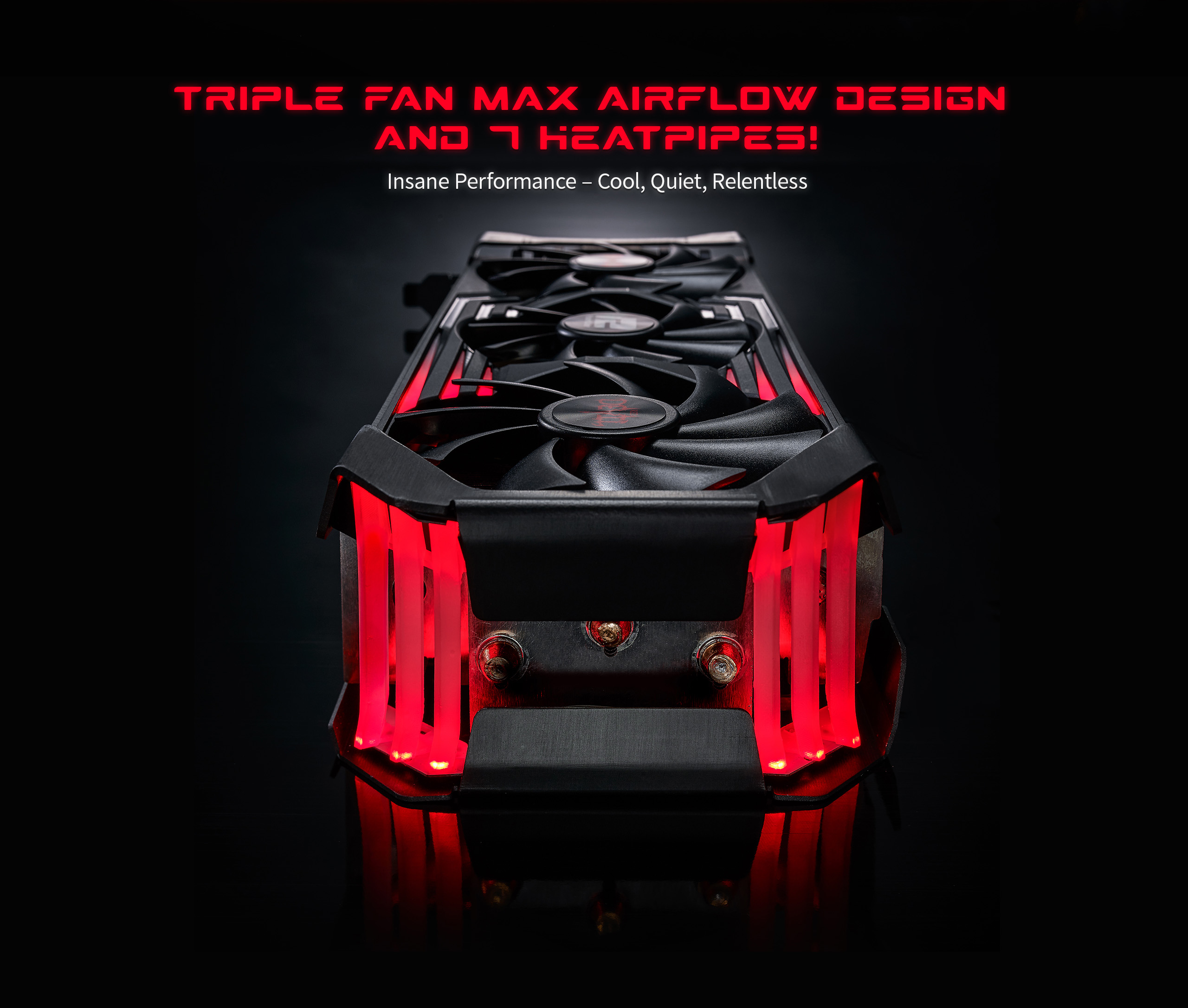 Así de imponente luce la PowerColor Radeon RX 6800 XT Red Devil