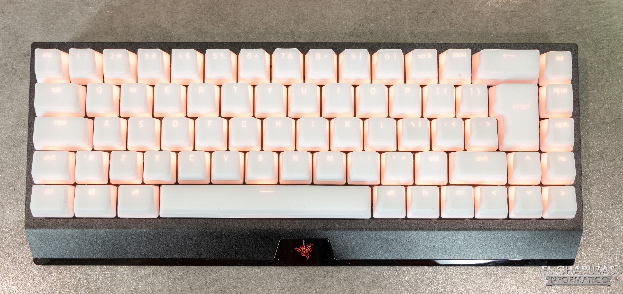 Review Razer Phantom Keycap (conjunto de teclas pudding)