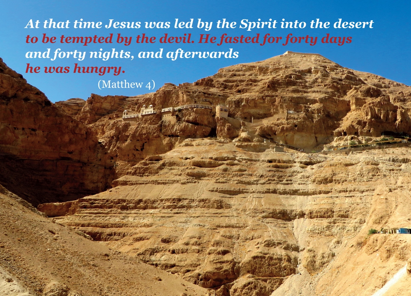 In the wilderness — This week at ELC Evangelical Lutheran Church of