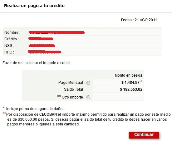 ¿Empleado nuevo tiene credito infonavit? ¿Cuánto descuento?