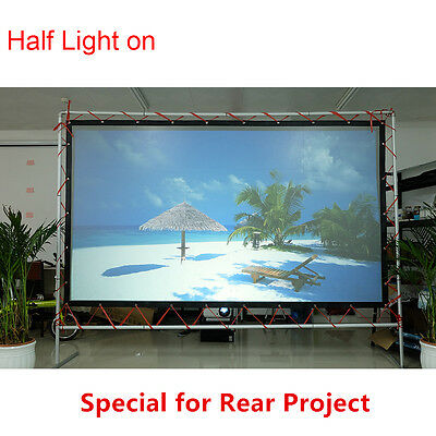 Rear projection screen Size 119-inch in Jammu