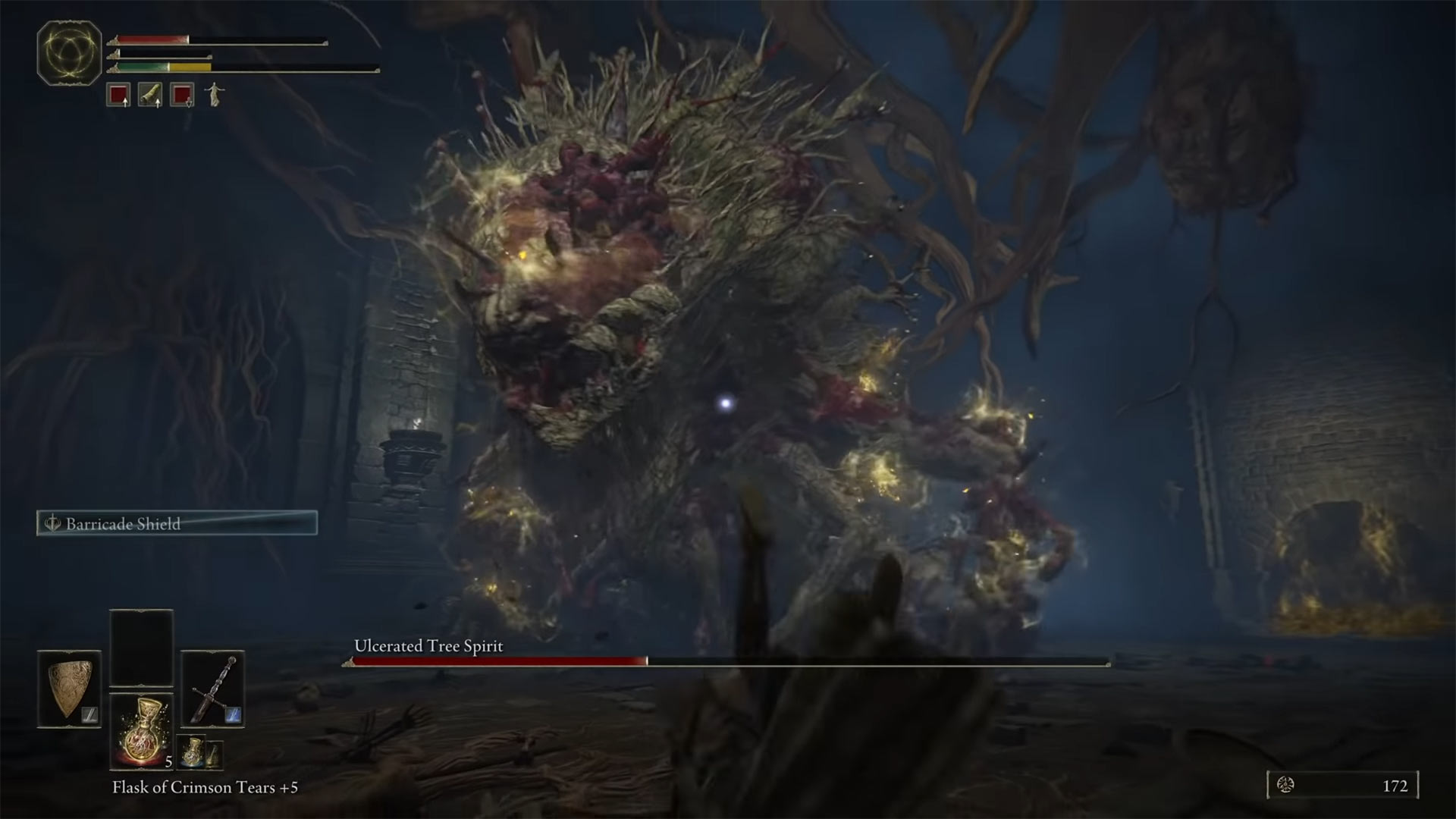 Ulcerated Tree Spirit (Limgrave) Elden Ring