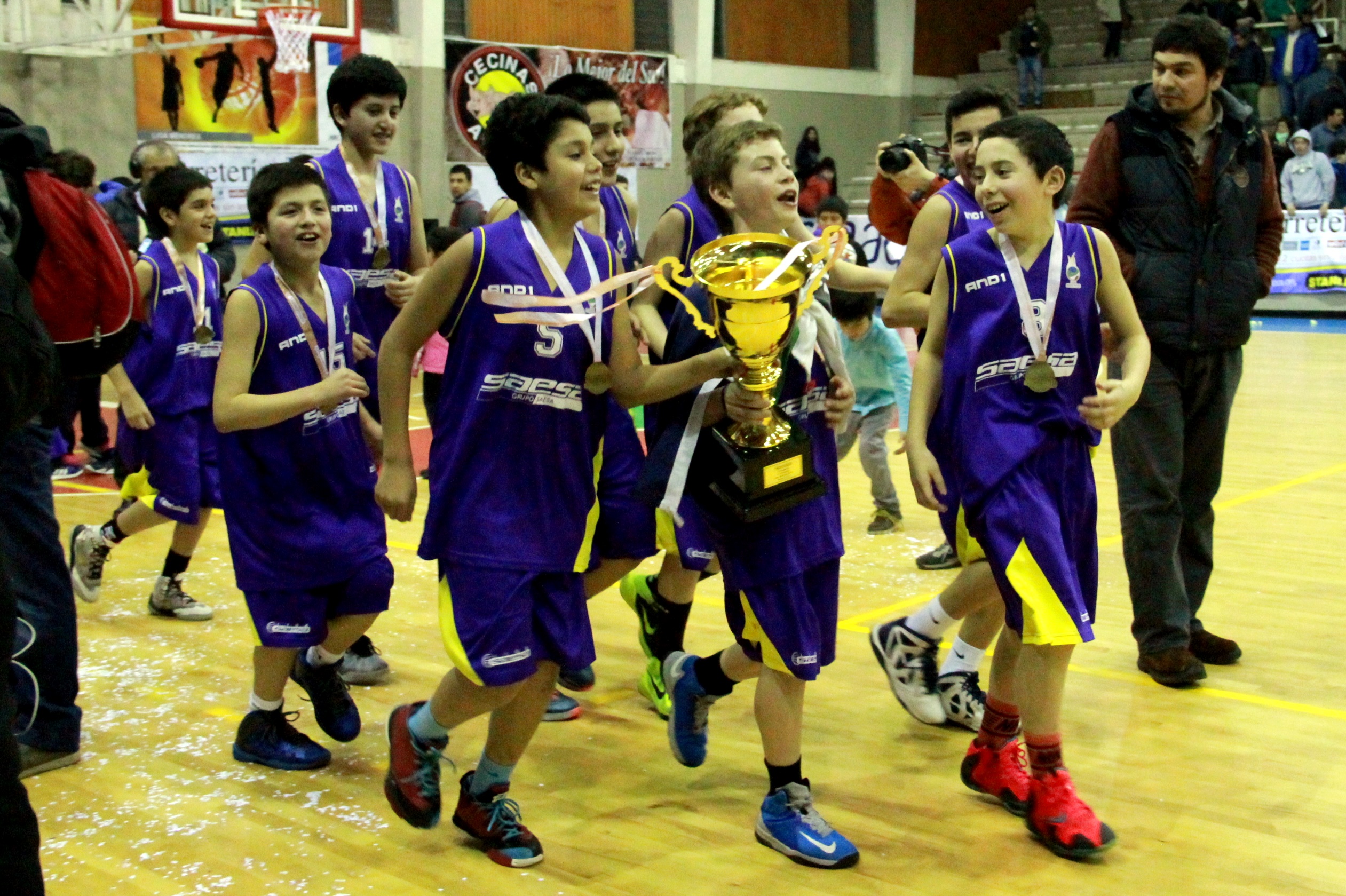 CEB Puerto Montt se tituló campeón Sub 13 de la Liga Saesa El Deportero