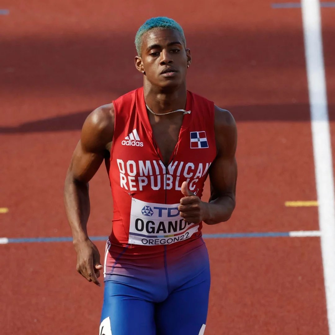 El dominicano Alexander Ogando se impone en los 200 metros en Bruselas