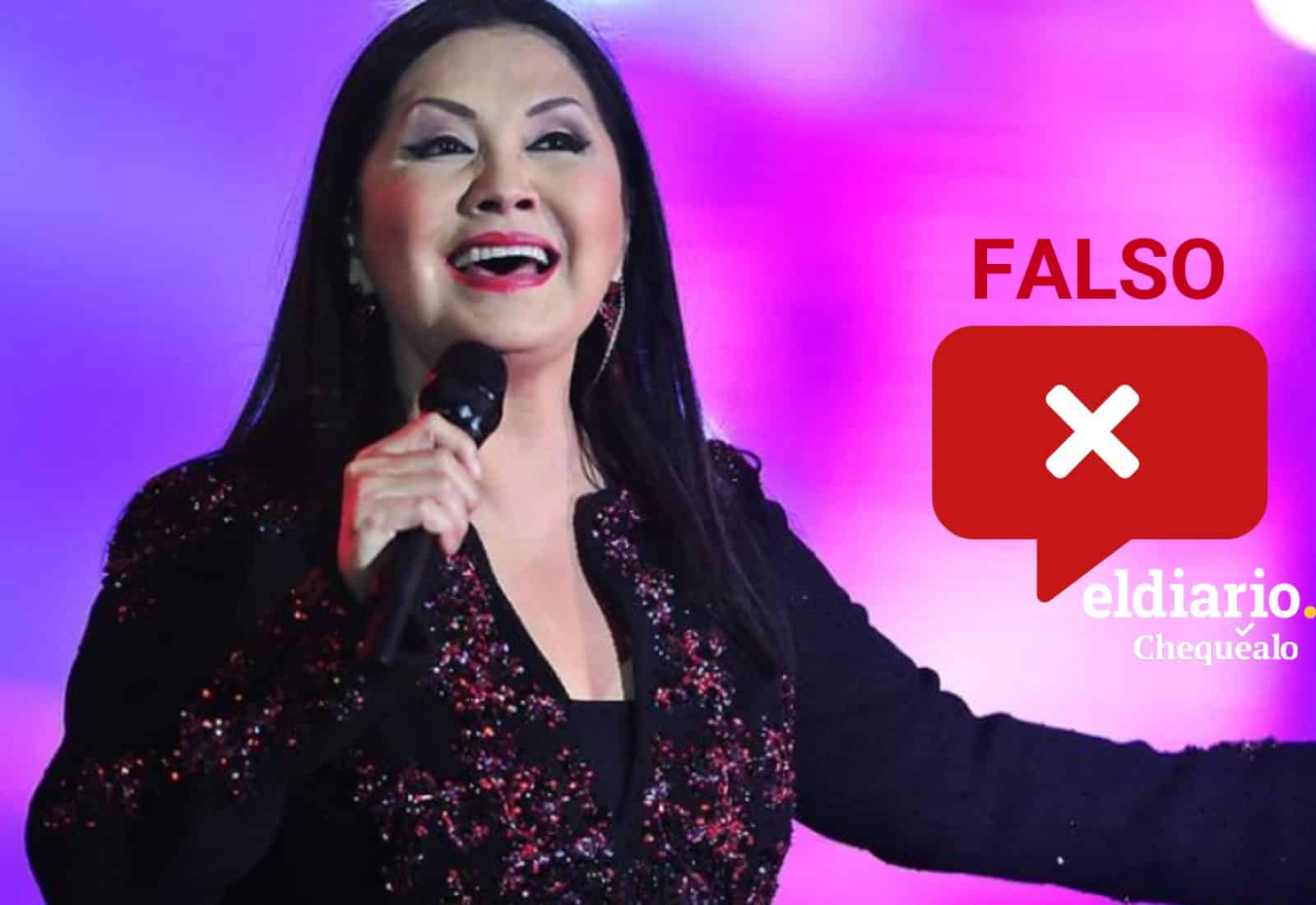 ¿Ana Gabriel se presentará en Venezuela en noviembre?
