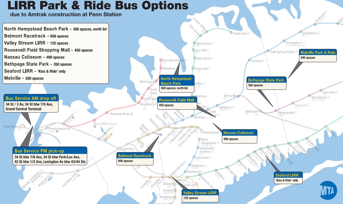 MTA presenta plan para paliar reducción de servicio en Penn Station
