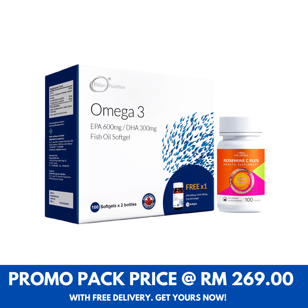 Eldon Nutrition Omega3 900mg Eldon Healthcare