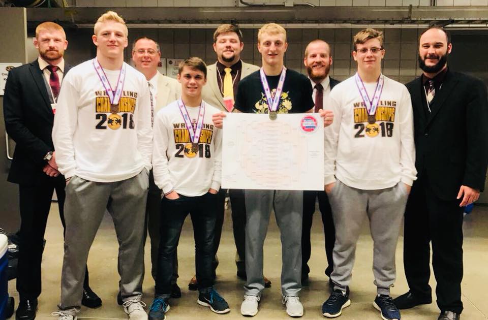 State Wrestlers 2018 Eldon School District
